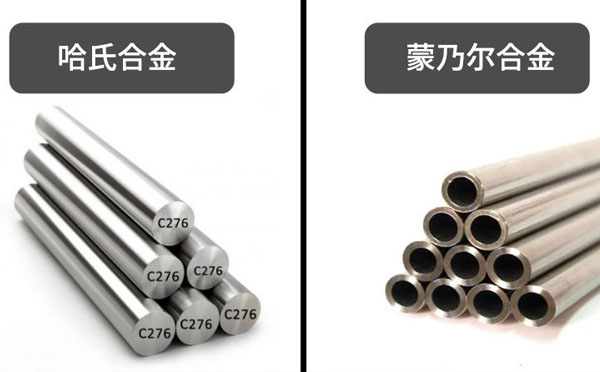 哈氏合金与蒙乃尔合金对比